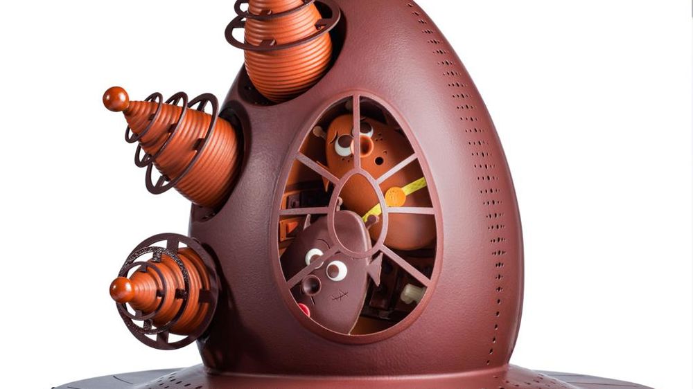 Oeuf OVNI - La Maison du Chocolat - LAURENT ROUVRAIS